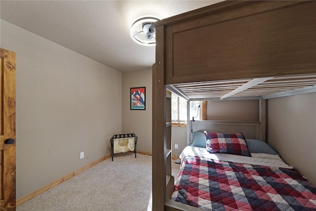 bedroom featuring carpet flooring