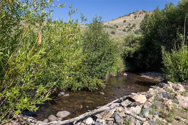 view of mountain feature