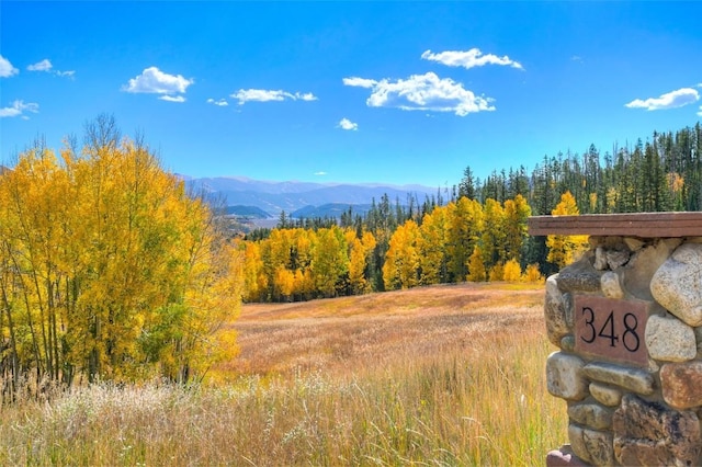 property view of mountains