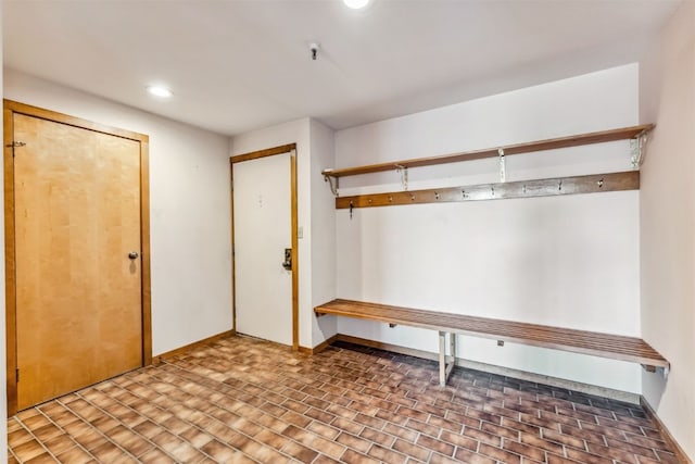 view of mudroom