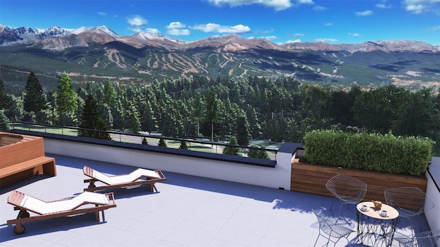 property view of mountains