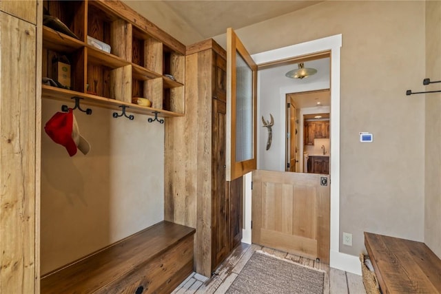 view of mudroom