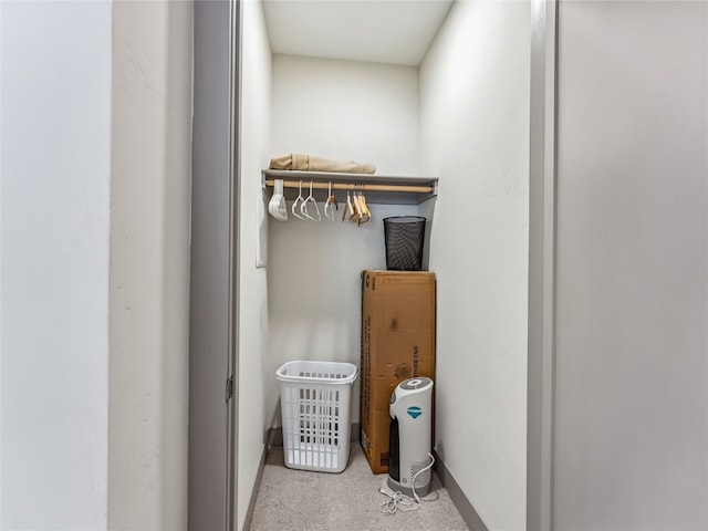 view of closet