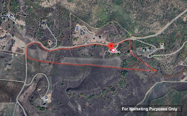 44255 Diamondback Way, Steamboat Springs, CO 80487 - aerial map of property and surrounding area