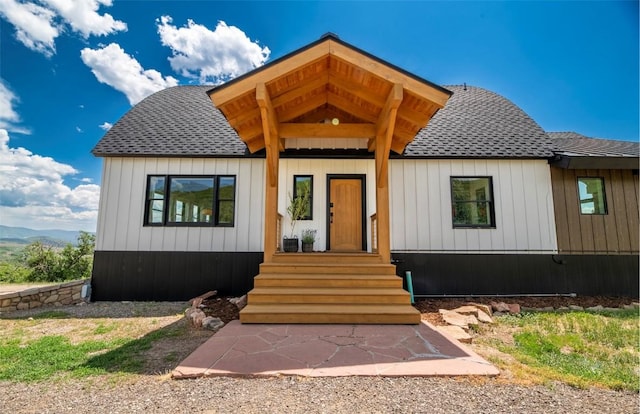 44255 Diamondback Way, Steamboat Springs, CO 80487 - view of front of home featuring roof with shingles