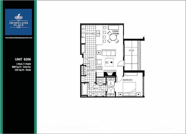 703 Lincoln Ave Unit B206, Steamboat Springs, CO 80487 - plan