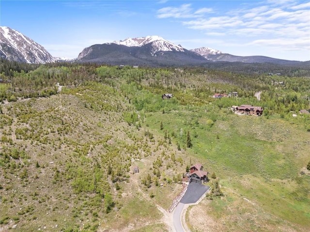 89 Emerald Rd, Silverthorne, CO 80498 - view of mountain backdrop with a heavily wooded area