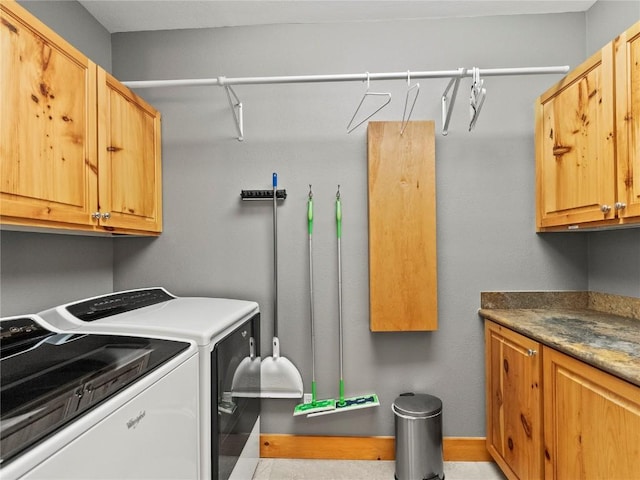 89 Emerald Rd, Silverthorne, CO 80498 - laundry room featuring cabinet space and washer and clothes dryer