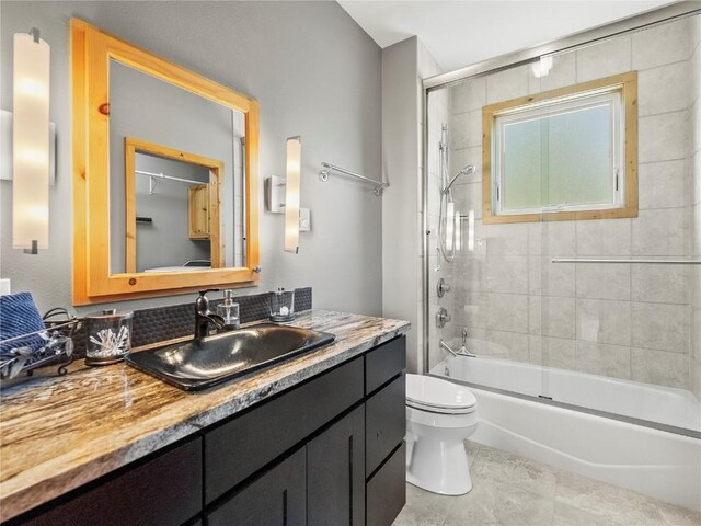 89 Emerald Rd, Silverthorne, CO 80498 - bathroom with vanity and bath / shower combo with glass door