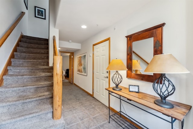 502 Northstar Dr Unit 1947, Keystone, CO 80435 - staircase with recessed lighting and baseboards