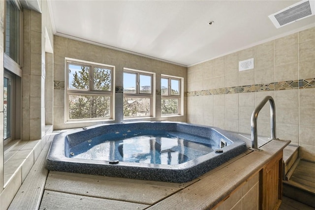 100 S Park Ave Unit E312, Breckenridge, CO 80424 - misc room featuring a jacuzzi and tile walls