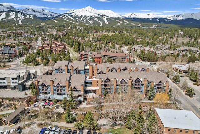 100 S Park Ave Unit E312, Breckenridge, CO 80424 - drone / aerial view of mountains