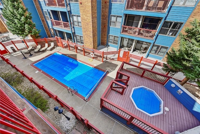 100 S Park Ave Unit E312, Breckenridge, CO 80424 - community pool with a patio area