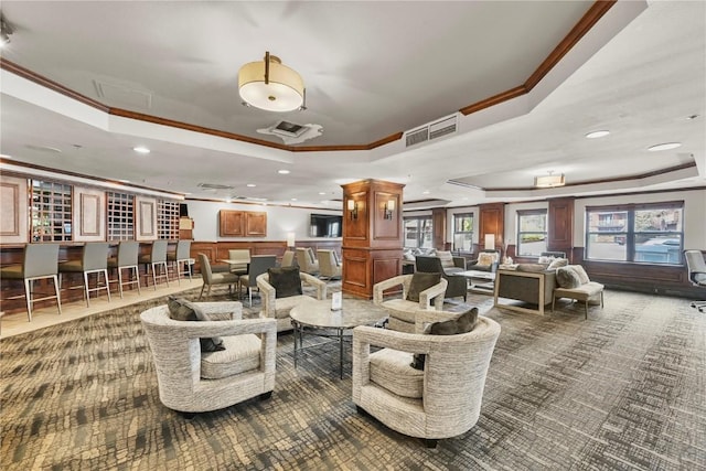 100 S Park Ave Unit E312, Breckenridge, CO 80424 - building lobby with ornamental molding and recessed lighting