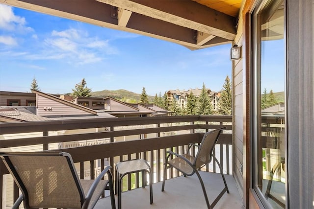 2700 Village Dr Unit 301, Steamboat Springs, CO 80487 - balcony featuring a mountain view
