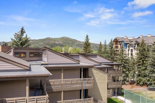 2700 Village Dr Unit 301, Steamboat Springs, CO 80487 - view of property with a mountain view and fence
