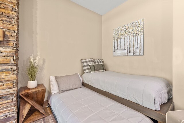 102 Lake Ridge Cir Unit 1887, Keystone, CO 80435 - bedroom featuring wood finished floors