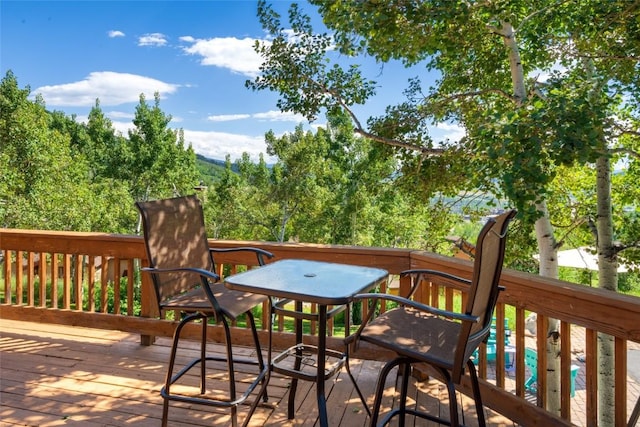 2350 Glacier Rdg, Steamboat Springs, CO 80487 - view of deck