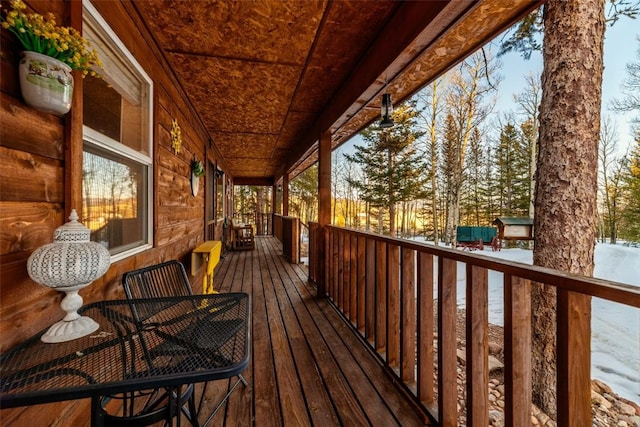 850 Georgia Pass, Lookout, Jefferson, CO 80456 - view of deck