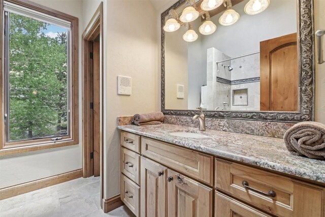 17 James Ct, Dillon, CO 80435 - bathroom featuring vanity and a shower