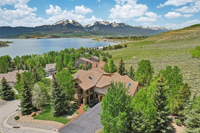 17 James Ct, Dillon, CO 80435 - drone / aerial view of a water and mountain view