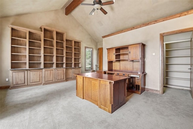17 James Ct, Dillon, CO 80435 - unfurnished office with ceiling fan and light colored carpet