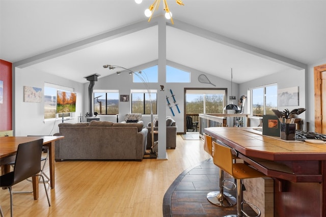 2349 Michigan Hill Rd, Jefferson, CO 80456 - living room with light wood-style flooring