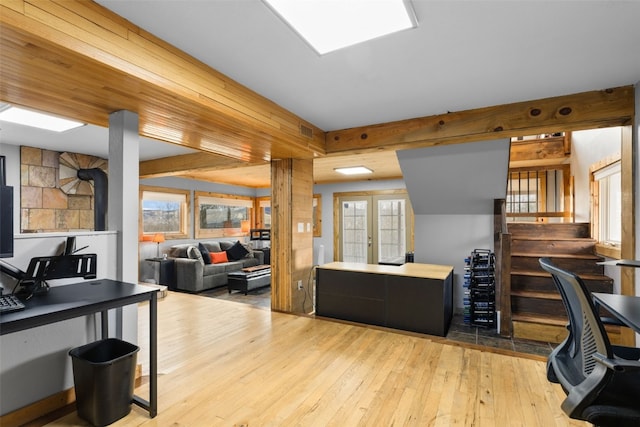 2349 Michigan Hill Rd, Jefferson, CO 80456 - office space featuring hardwood / wood-style floors