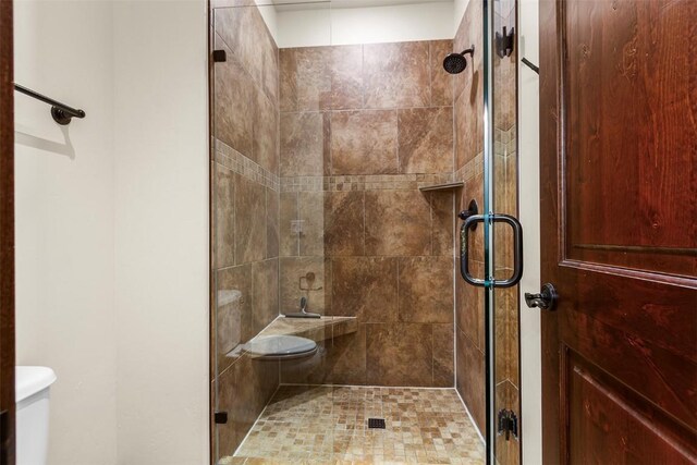 830 Blue River Pkwy Unit 203, Silverthorne, CO 80498 - bathroom with toilet and a shower stall
