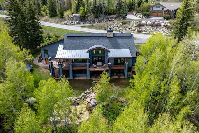 1115 Steamboat Blvd, Steamboat Springs, CO 80487 - aerial view of property and surrounding area