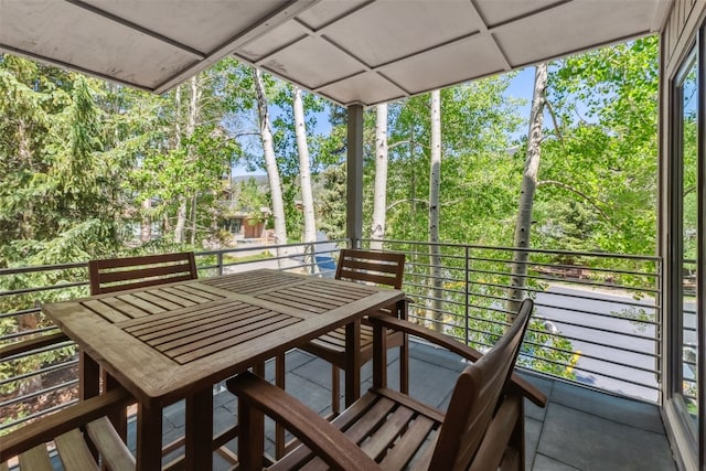 1207 W Keystone Rd Unit 2701, Keystone, CO 80435 - balcony with outdoor dining space