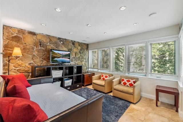1207 W Keystone Rd Unit 2701, Keystone, CO 80435 - living room with recessed lighting and tile patterned floors