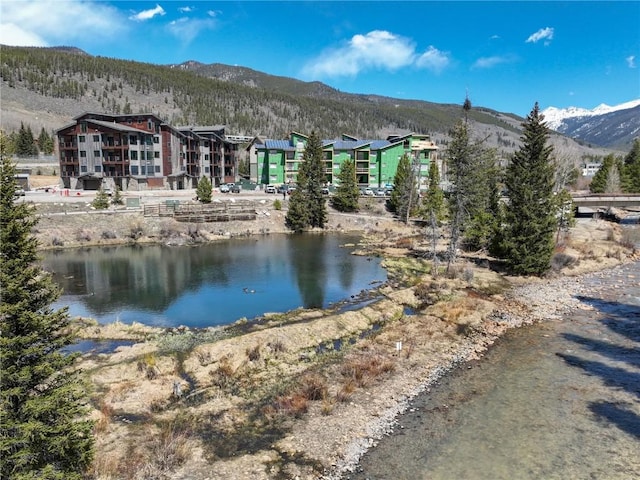 35 Argentine Ct Unit 303, Keystone, CO 80435 - water view featuring a mountain backdrop