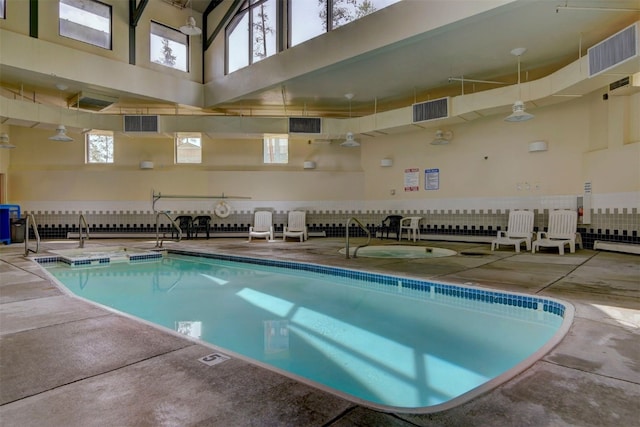 view of pool