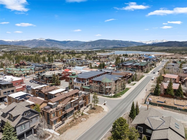317 Granite St Unit 5, Frisco, CO 80443 - drone / aerial view of a water and mountain view