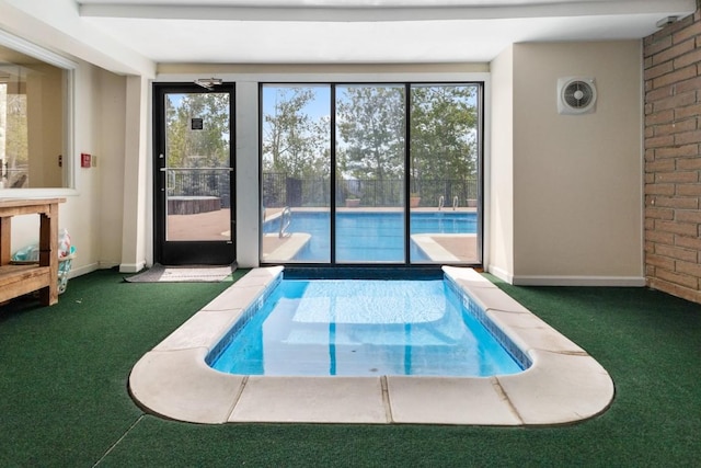 2883 Burgess Creek Rd Unit 203, Steamboat Springs, CO 80487 - view of indoor pool