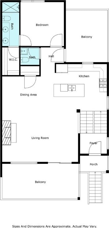 750 Independence Rd Unit 2C, Keystone, CO 80435 - home floor plan