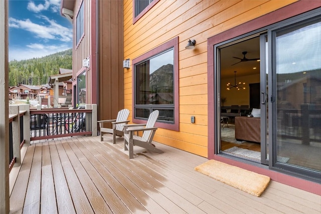 750 Independence Rd Unit 2C, Keystone, CO 80435 - view of wooden terrace