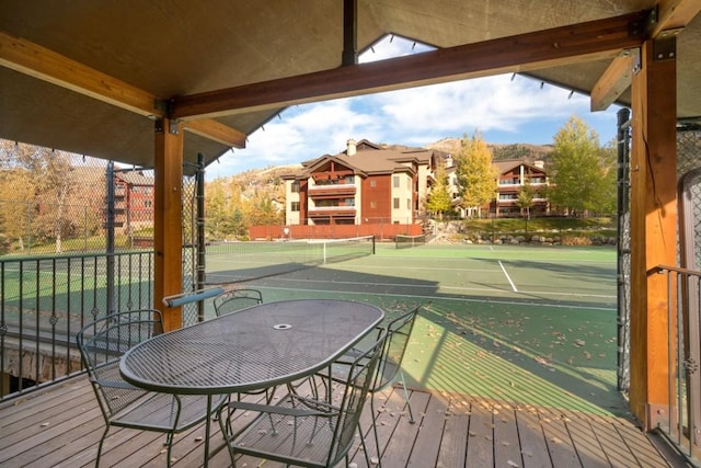 2800 Village Dr Unit 1302, Steamboat Springs, CO 80487 - view of tennis court