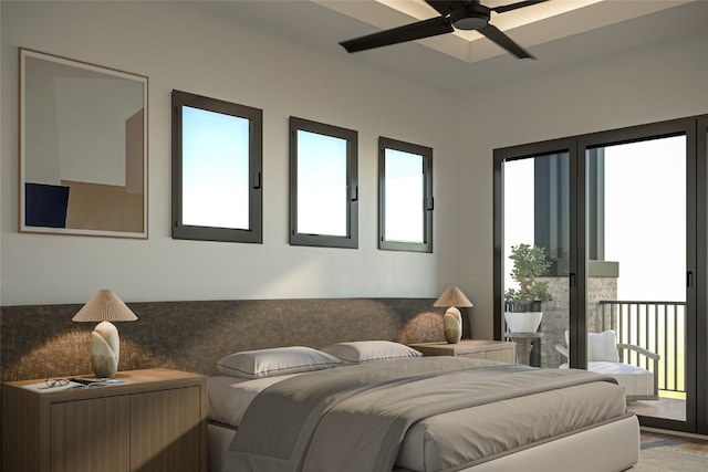 2410 Ski Trail Ln Unit 701, Steamboat Springs, CO 80487 - bedroom featuring access to exterior