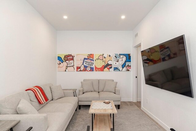 1110 Mt Neva Dr, Granby, CO 80446 - living area with visible vents and recessed lighting