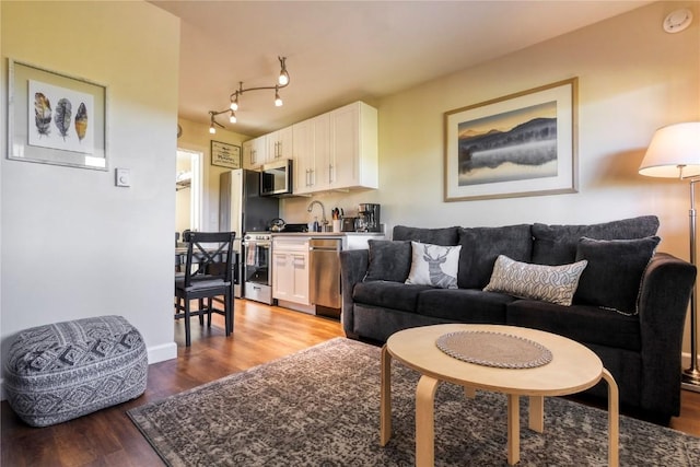 3295 Apres Ski Way Unit B10, Steamboat Springs, CO 80487 - living area with light wood-type flooring
