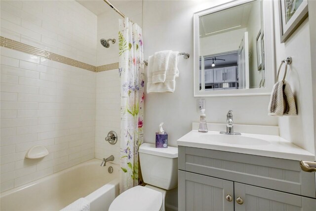 3295 Apres Ski Way Unit B10, Steamboat Springs, CO 80487 - bathroom with shower / tub combo with curtain and vanity