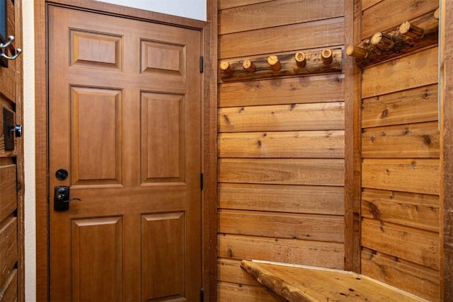 view of mudroom
