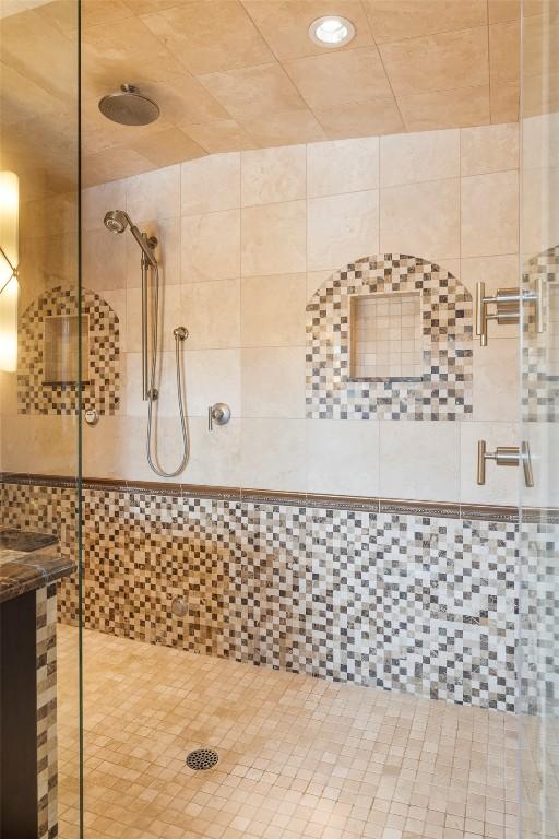 174 Sage Dr, Breckenridge, CO 80424 - bathroom with recessed lighting and a stall shower