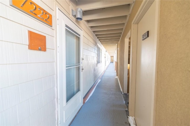 view of corridor