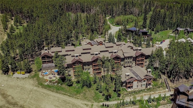 107 Ski Watch Rd Unit 432, Breckenridge, CO 80424 - drone / aerial view of a heavily wooded area