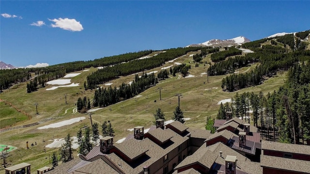107 Ski Watch Rd Unit 432, Breckenridge, CO 80424 - drone / aerial view of a mountain backdrop