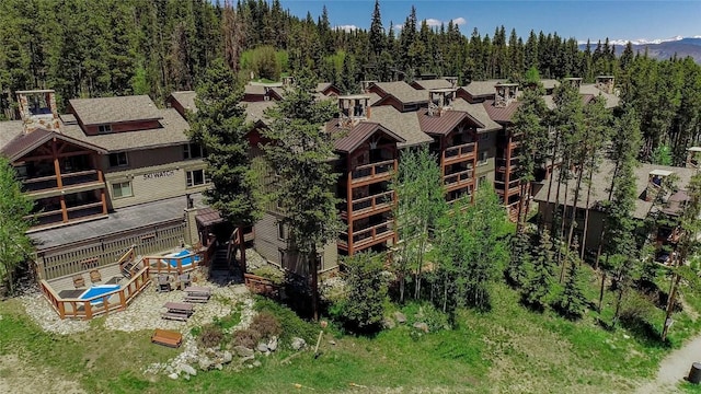 107 Ski Watch Rd Unit 432, Breckenridge, CO 80424 - bird's eye view of a heavily wooded area