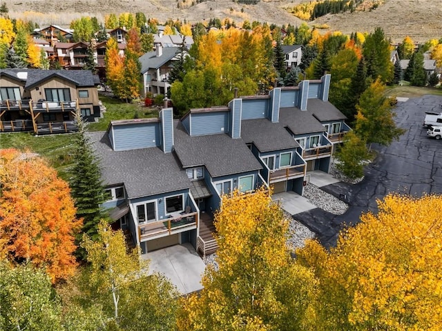 111 Corinthian Cir Unit A, Dillon, CO 80435 - aerial perspective of suburban area featuring mountains